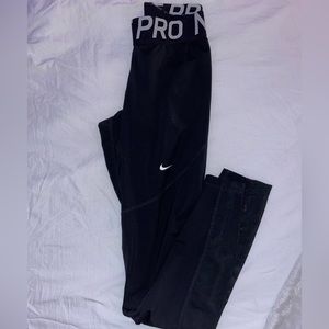 Nike Pro Mesh Logo Tights